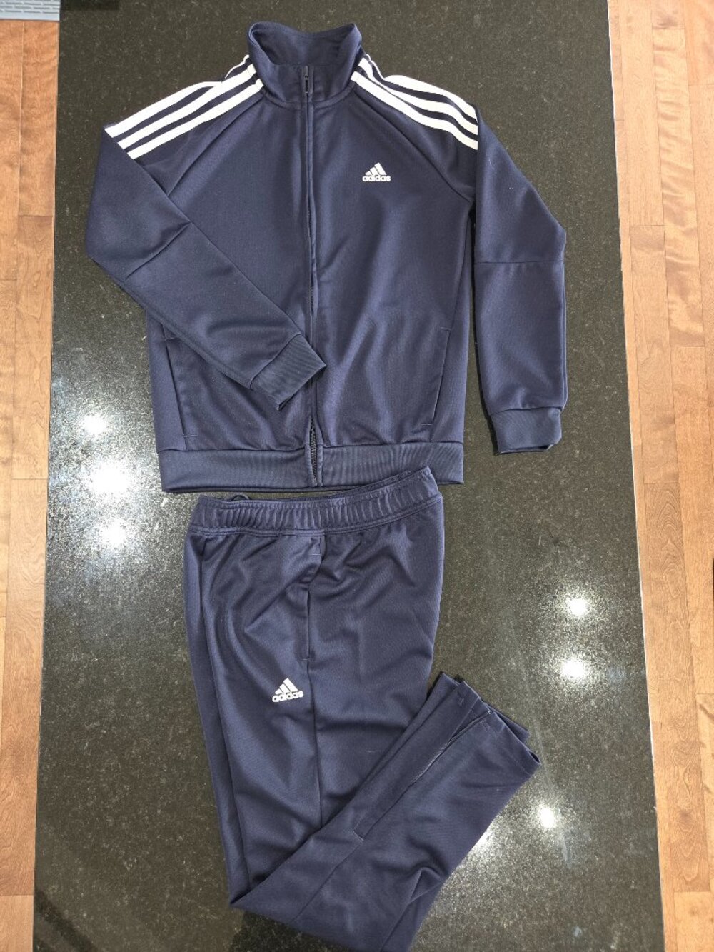 Adidas Tiro Tracksuit (Navy): Jr Large (9-10 Years)